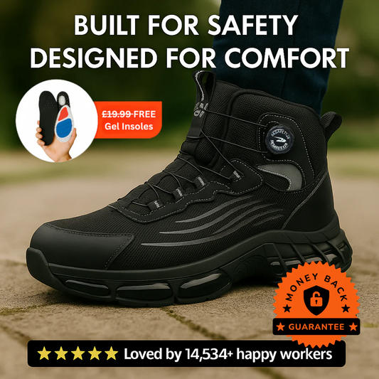 AirStride™ 2.0 Sicherheitsschuhe – Endlich Arbeitsstiefel, die Ihre Füße nicht töten