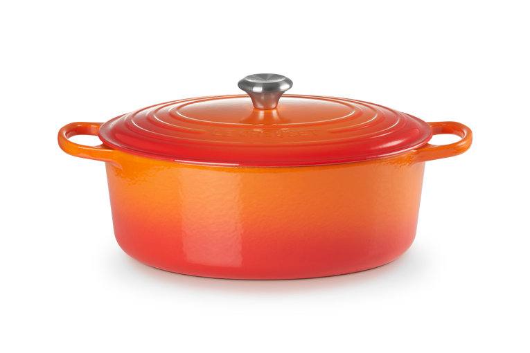 Cast Iron Oval Casserole