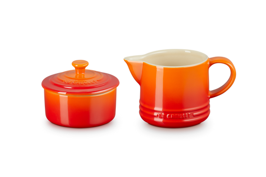 Stoneware Signature Milk and Sugar Set