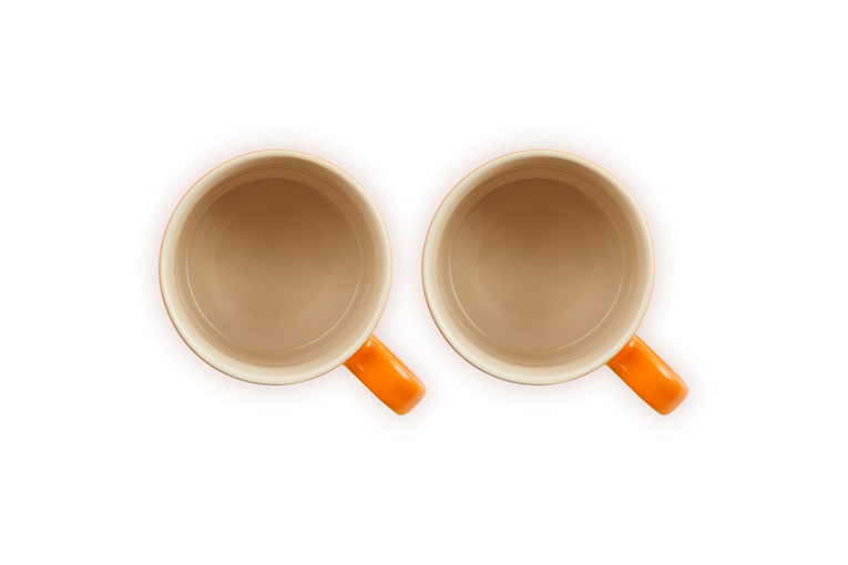 Stoneware Set of 2 Mugs