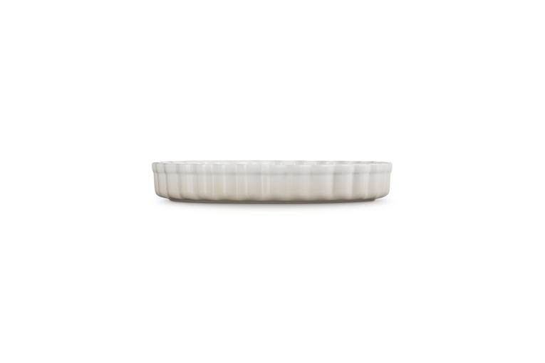 Stoneware Fluted Flan Dish