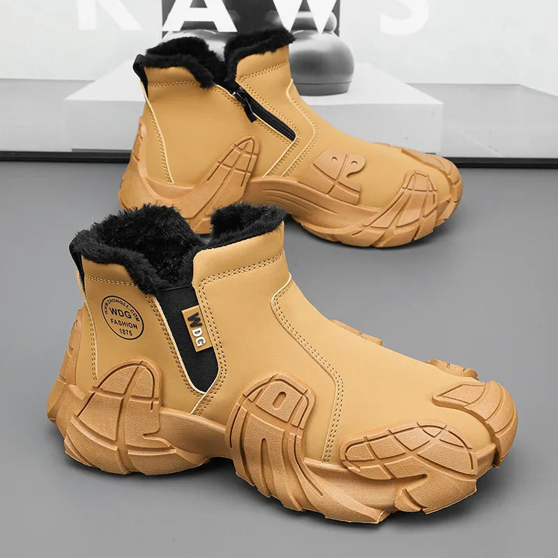 Men‘s Warm and Comfort Winter Hiking Boots
